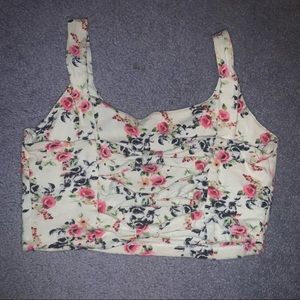 Floral tank top